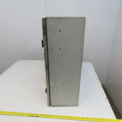 Hoffman C-SD24248LG Electrical Enclosure 24x24x8" Wall Mount Hinged Door