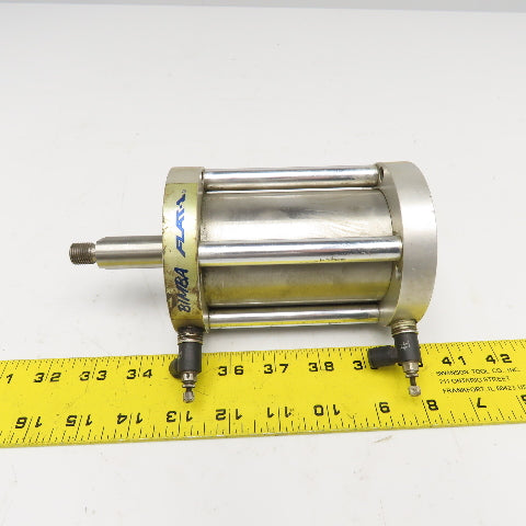 Bimba 2-1/2" Bore 3-1/2" Stroke Double Acting Air Cylinder