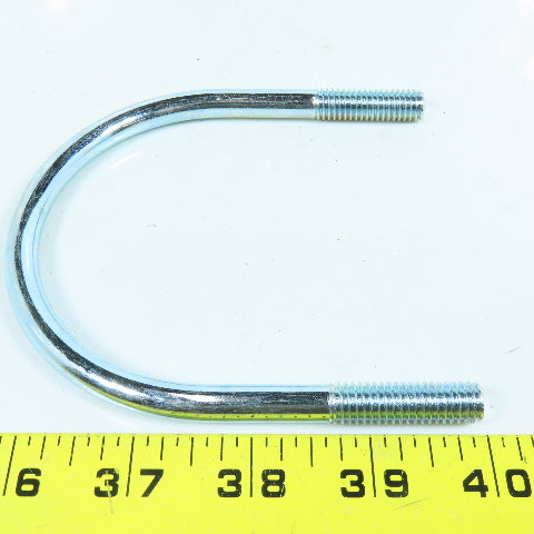 3/8"-16 x 1-3/8" U Bolt Zinc Plated Steel 3-9/16" ID lot of 19