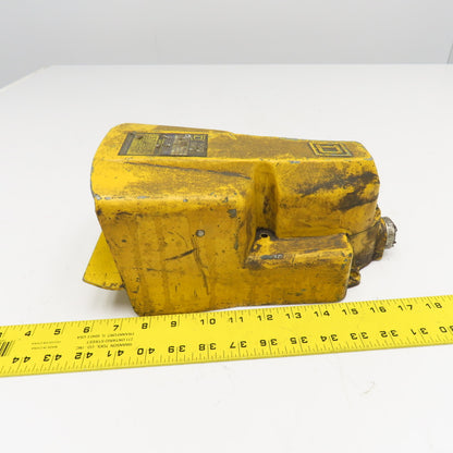 Square D 9002-AW124 600V AC/DC Foot Pedal Operator Fully Shielded