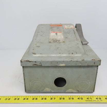 ITE SN-322 240V 60A Fusible 2 Pole Safety Disconnect Switch Type 1
