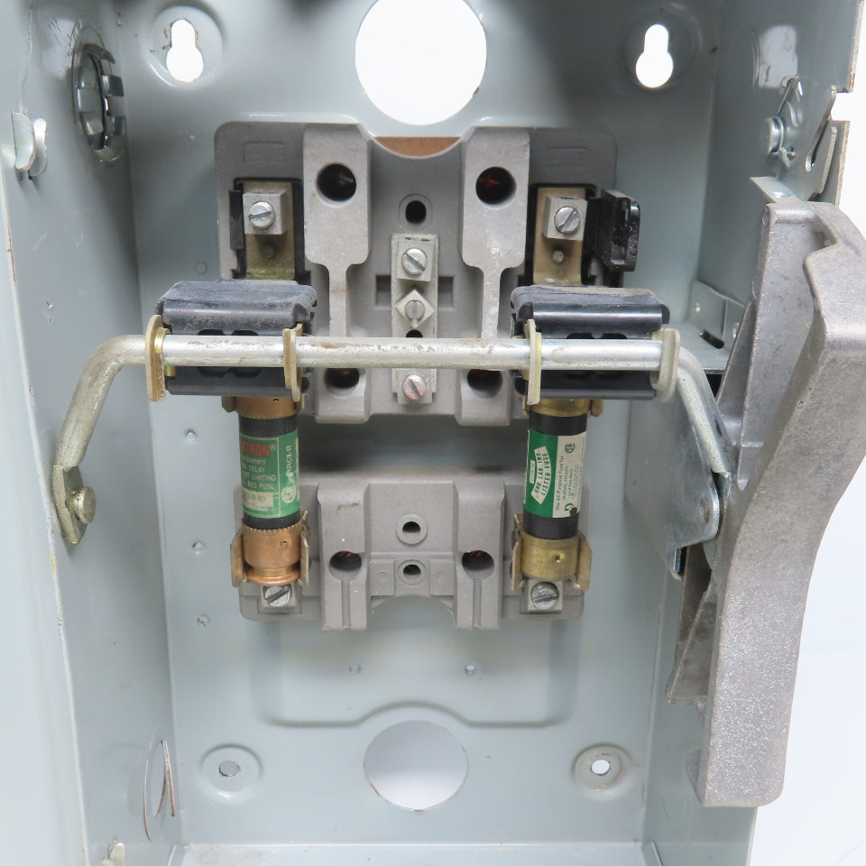 ITE SN-322 240V 60A Fusible 2 Pole Safety Disconnect Switch Type 1