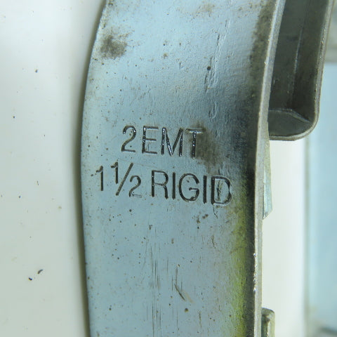 B-Line B1532 2" EMT 1-1/2" Rigid Conduit Strut Clamp W/ Saddle Lot of 22