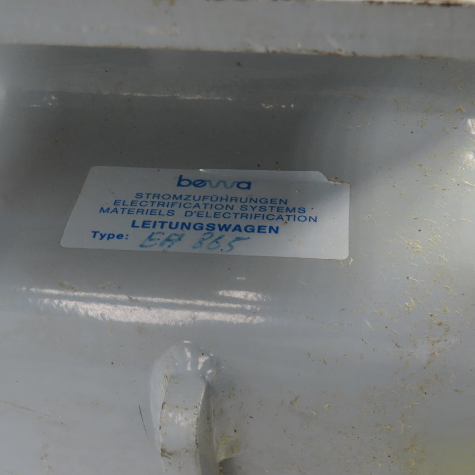 Bevva Container Crane Electric Wire Cable Car Festoon Trolley End Terminal