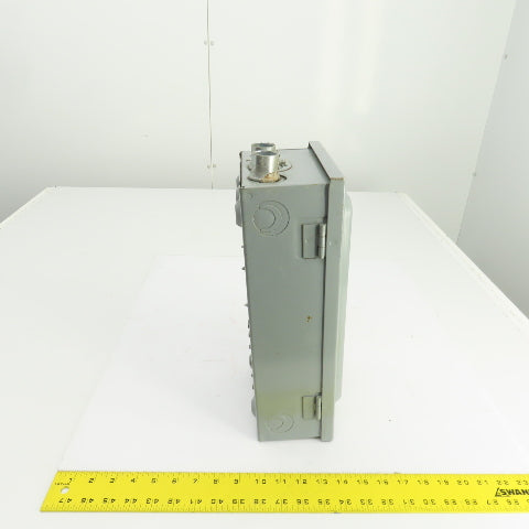 Square D HU361 30A Non-Fusible Heavy Duty Safety Disconnect Switch 600V AC/DC