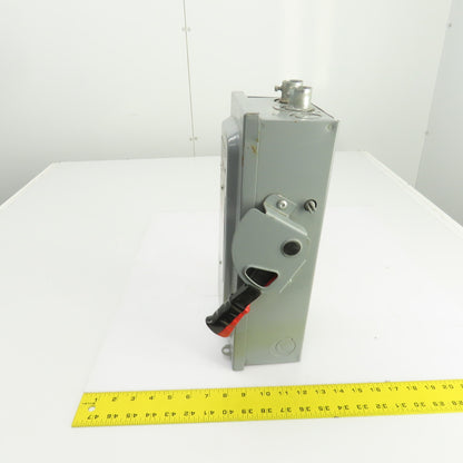 Square D HU361 30A Non-Fusible Heavy Duty Safety Disconnect Switch 600V AC/DC