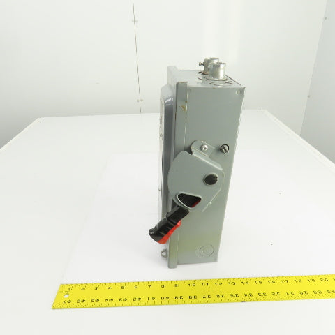 Square D HU361 30A Non-Fusible Heavy Duty Safety Disconnect Switch 600V AC/DC