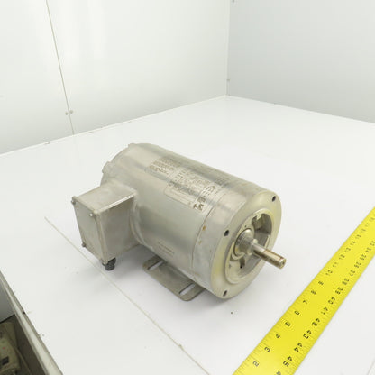 Baldor CSSEWDM3546 1HP Washdown Duty Electric Motor 230/460VAC 1760RPM 56C Frame