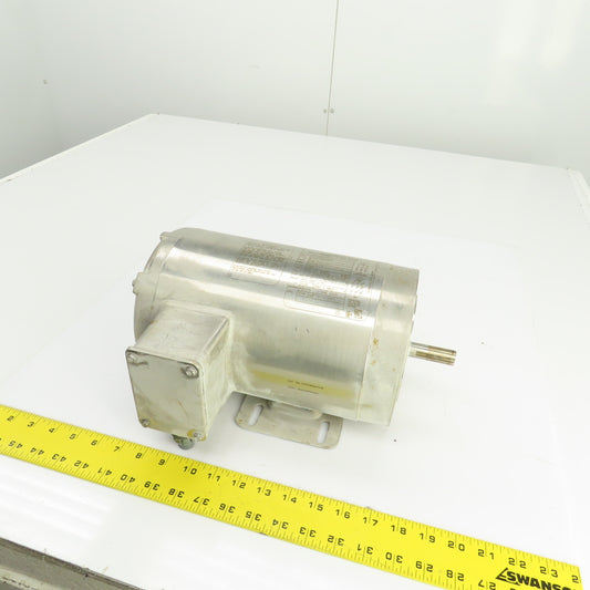 Baldor CSSEWDM3546 1HP Washdown Duty Electric Motor 230/460VAC 1760RPM 56C Frame