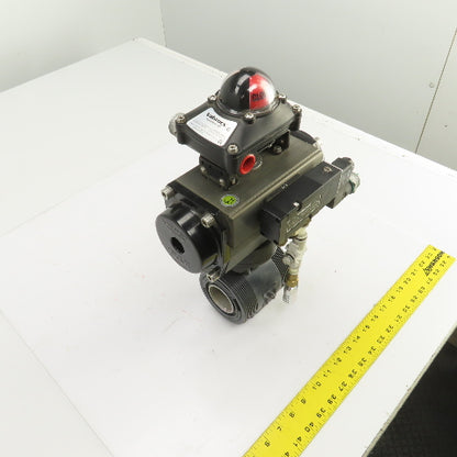 Valworx 530185 AP085 Pneumatic Actuator 120PSI W/Valve Monitor & 2" Valve