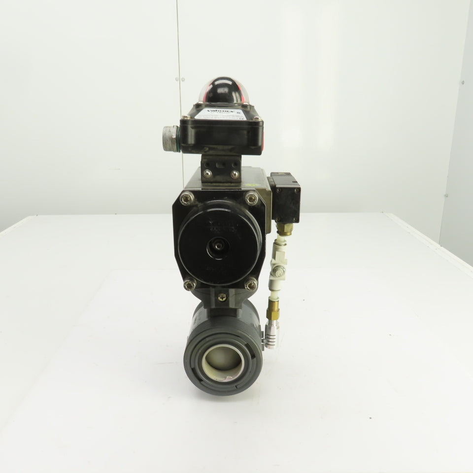Valworx 530185 AP085 Pneumatic Actuator 120PSI W/Valve Monitor & 2" Valve