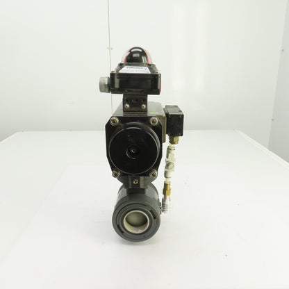 Valworx 530185 AP085 Pneumatic Actuator 120PSI W/Valve Monitor & 2" Valve
