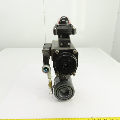 Valworx 530185 AP085 Pneumatic Actuator 120PSI W/Valve Monitor & 2" Valve