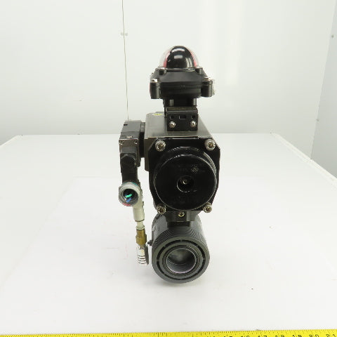 Valworx 530185 AP085 Pneumatic Actuator 120PSI W/Valve Monitor & 2" Valve