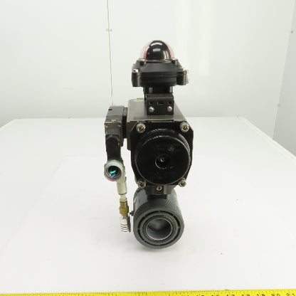 Valworx 530185 AP085 Pneumatic Actuator 120PSI W/Valve Monitor & 2" Valve