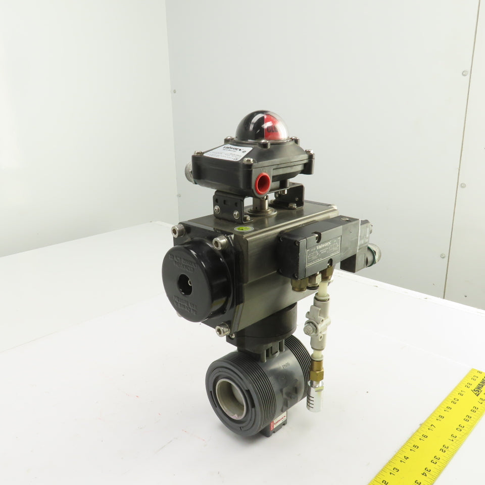 Valworx 530185 AP085 Pneumatic Actuator 120PSI W/Valve Monitor & 2" Valve