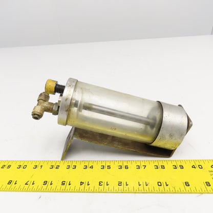 Lube Devices Inc. 2-1/2" x 6-1/2" Polycarbonate Oil Lubricator Pump