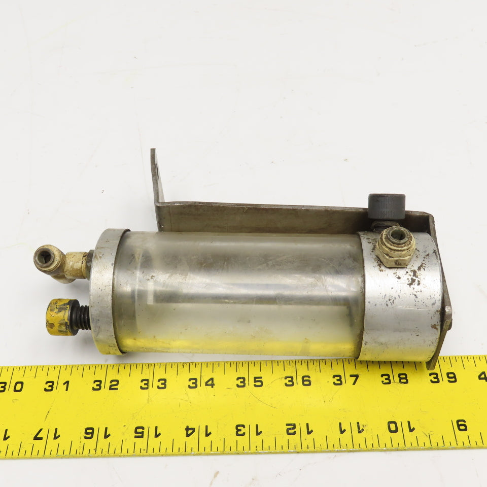 Lube Devices Inc. 2-1/2" x 6-1/2" Polycarbonate Oil Lubricator Pump