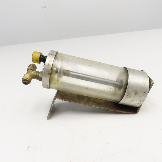 Lube Devices Inc. 2-1/2" x 6-1/2" Polycarbonate Oil Lubricator Pump