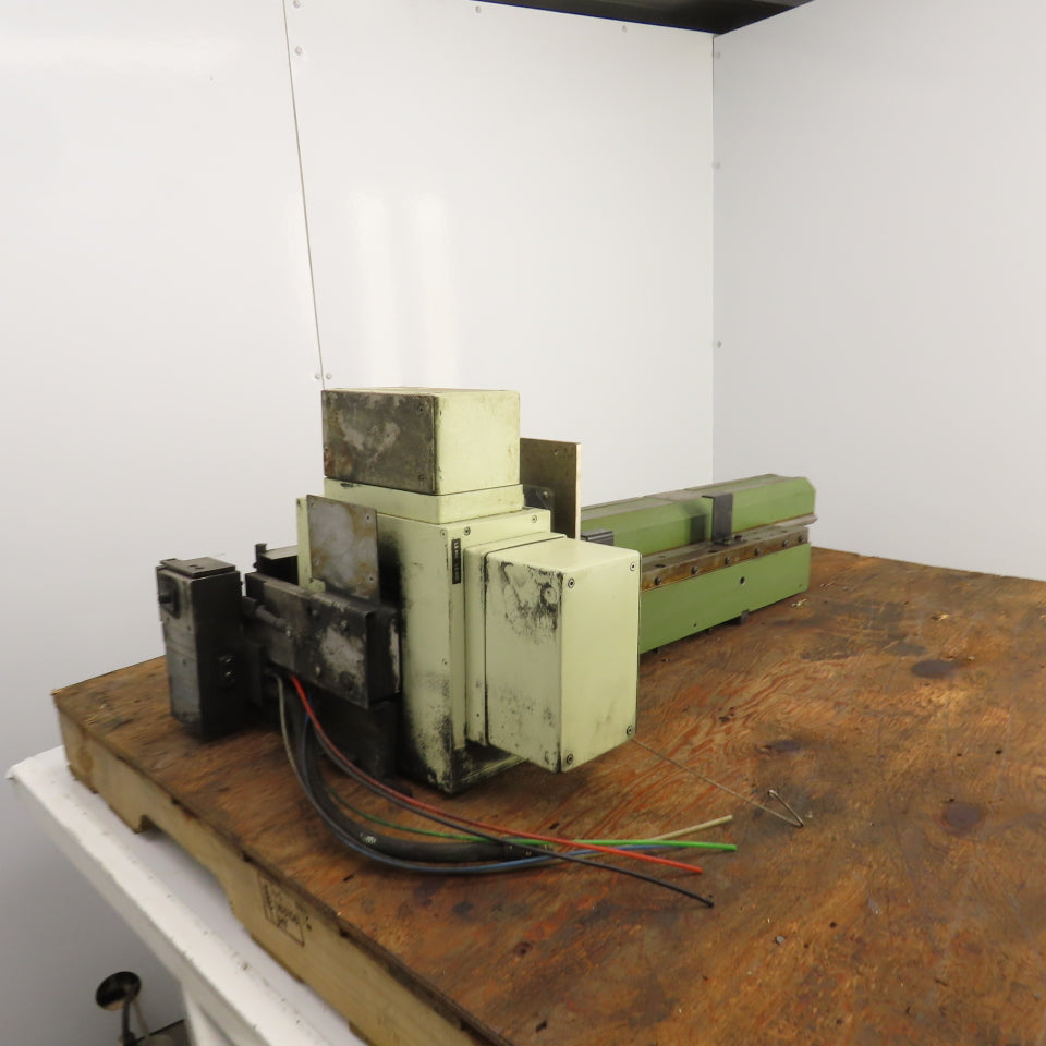 Makino EC-7050 Cutting Head Assembly W/Slides