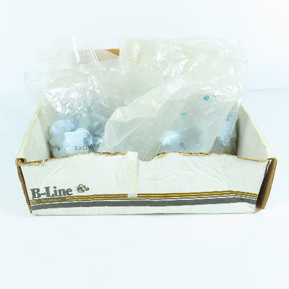 B-Line B2029 1" OD Steel Conduit Strut Pipe Clamp W/ Bolt & Nut Lot of 50