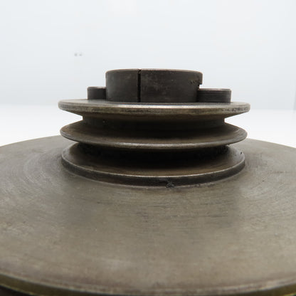4 Belt Step Down Pulley From Hardinge Clutch Assembly 3-1/4" x 6-3/4" OD