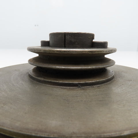 4 Belt Step Down Pulley From Hardinge Clutch Assembly 3-1/4" x 6-3/4" OD