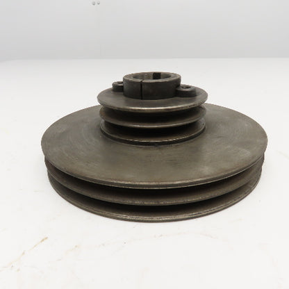 4 Belt Step Down Pulley From Hardinge Clutch Assembly 3-1/4" x 6-3/4" OD