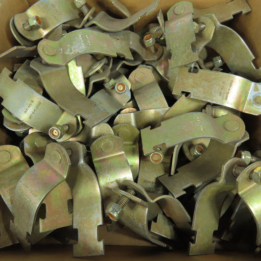 Cush-A-Clamp 2-1/8" Conduit Strut Pipe Clamp No Cushion Lot of 42