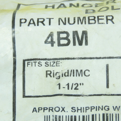 Minerallac 1-1/2" Rigid/IMC Conduit Strap Pipe Hanger Clamp Lot of 17