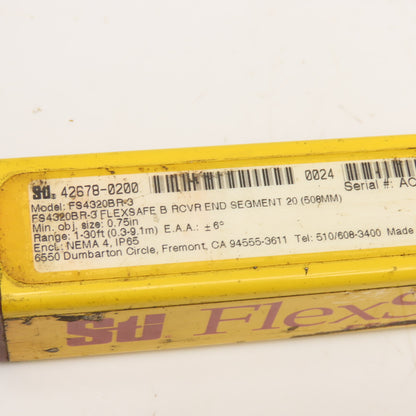 STI FS4320BR-3 FlexSafe Safety Light Curtain Receiver 508mm