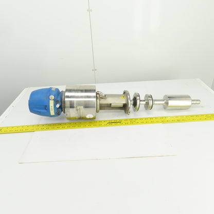GEA Tuchenhagen RC-IPS3"-SZ-TM1.P2BAZ-DD5-V1 Stainless 3" Seat Valve W/Actuator