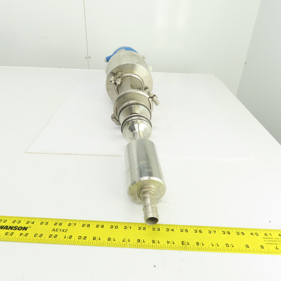 GEA Tuchenhagen RC-IPS3"-SZ-TM1.P2BAZ-DD5-V1 Stainless 3" Seat Valve W/Actuator