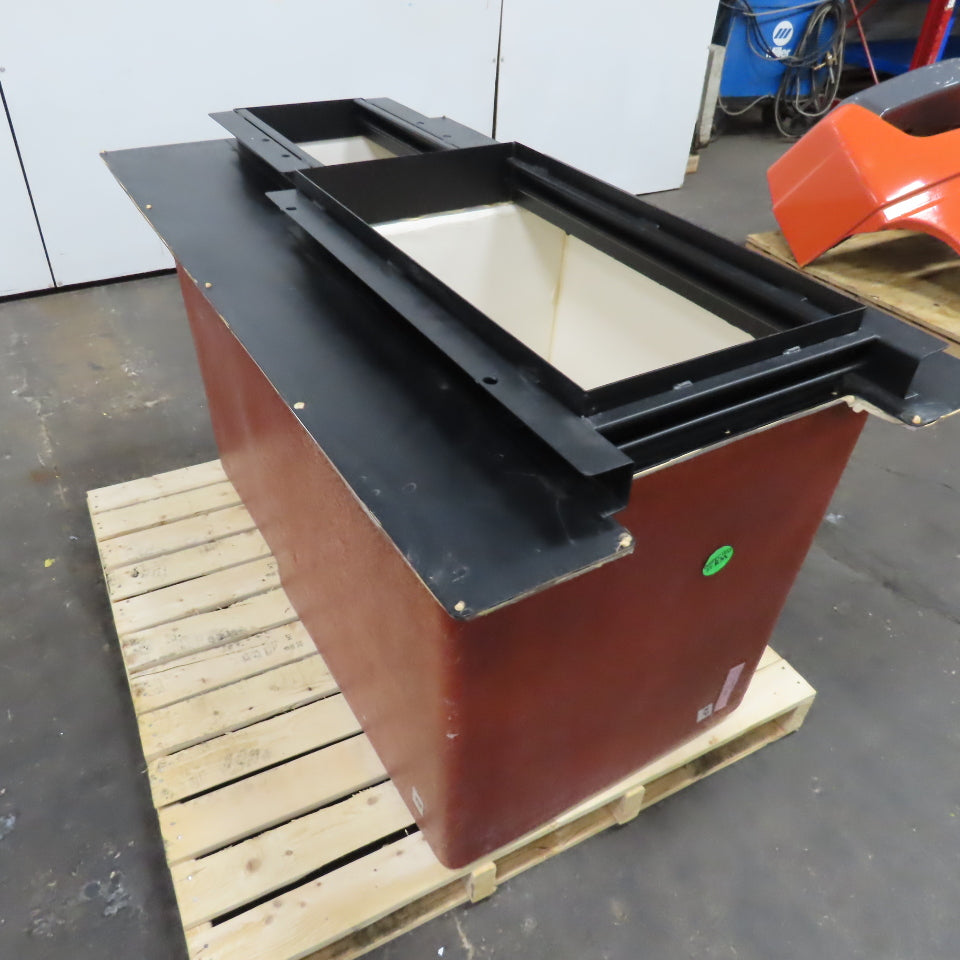 Dual Compartment Fiberglass Diesel DEF Dispenser Sump Tank 85 x 60 Gallon