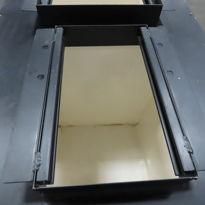 Dual Compartment Fiberglass Diesel DEF Dispenser Sump Tank 85 x 60 Gallon