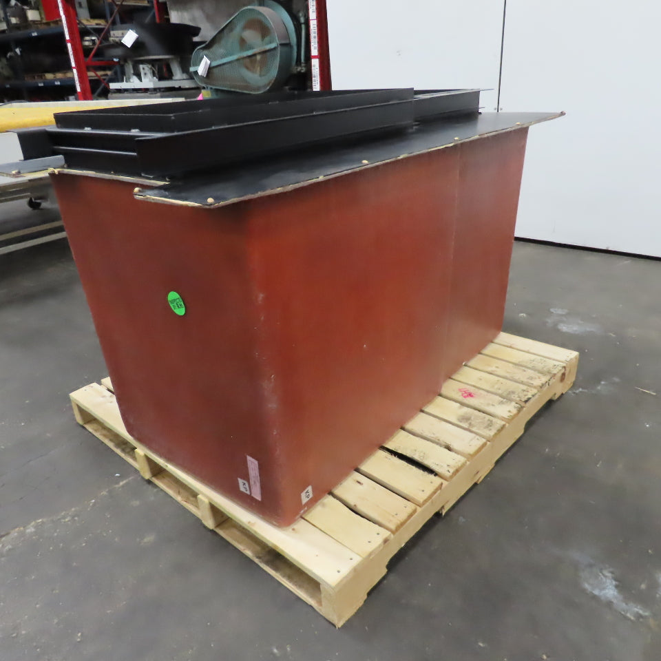 Dual Compartment Fiberglass Diesel DEF Dispenser Sump Tank 85 x 60 Gallon