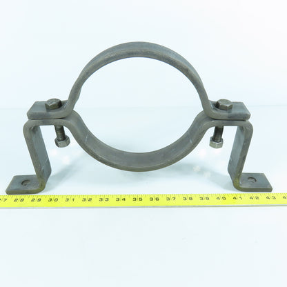 B-Line 8" Steel Offset Pipe Clamp 1/3"-13 x 2-1/2" Bolt