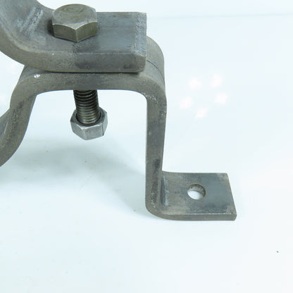 B-Line 8" Steel Offset Pipe Clamp 1/3"-13 x 2-1/2" Bolt