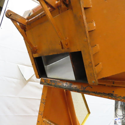 Tubar D-6603 38" x 54" Deep Hydraulic Box Crate Bulk Material Tote Dumper 440V