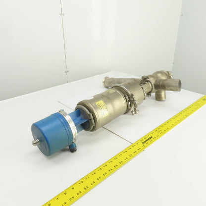 GEA Tuchenhagen BAL-IPS2"-SZ-N27-CB Stainless 2" Hygienic Seat Valve W/Actuator