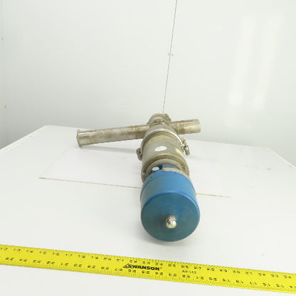 GEA Tuchenhagen BAL-IPS2"-SZ-N27-CB Stainless 2" Hygienic Seat Valve W/Actuator