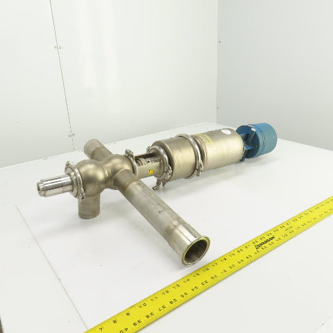 GEA Tuchenhagen BAL-IPS2"-SZ-N27-CB Stainless 2" Hygienic Seat Valve W/Actuator