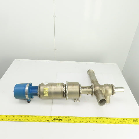 GEA Tuchenhagen BAL-IPS2"-SZ-N27-CB Stainless 2" Hygienic Seat Valve W/Actuator