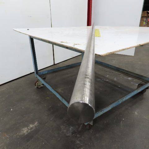 1-1/4" Diameter Stainless Steel Solid Rod 102"