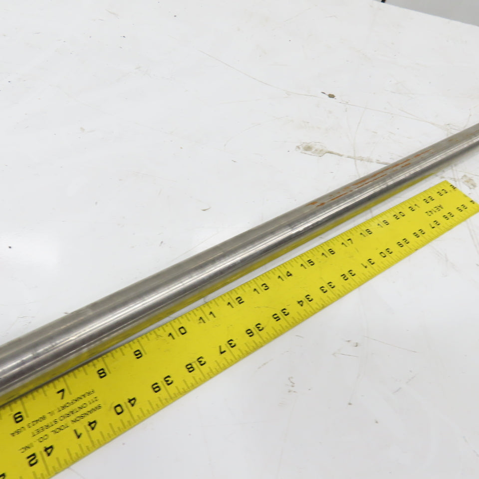 1-1/4" Diameter Stainless Steel Solid Rod 102"
