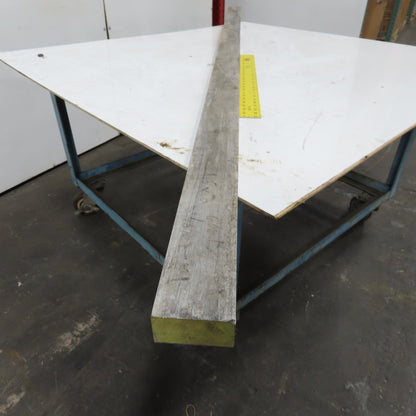 1-1/2" x 3" Aluminum Flat Bar Stock 90" Long