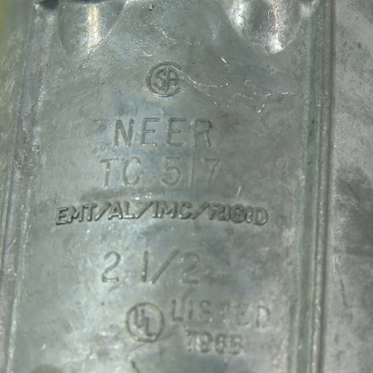 Neer TC 517 Set Screw Couplings  EMT/AL/IMC/Rigid Lot OF 3