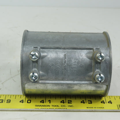 Neer TC 517 Set Screw Couplings  EMT/AL/IMC/Rigid Lot OF 3