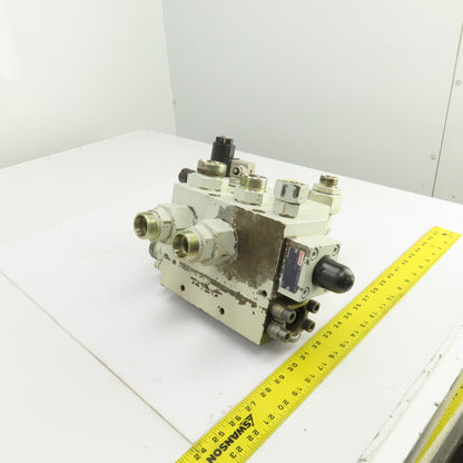 Rexroth LFA-16-H2-65/F 8175765 Hydraulic Valve Assy. For Krauss Maffei 150 Ton