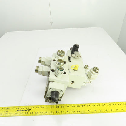 Rexroth LFA-16-H2-65/F 8175765 Hydraulic Valve Assy. For Krauss Maffei 150 Ton
